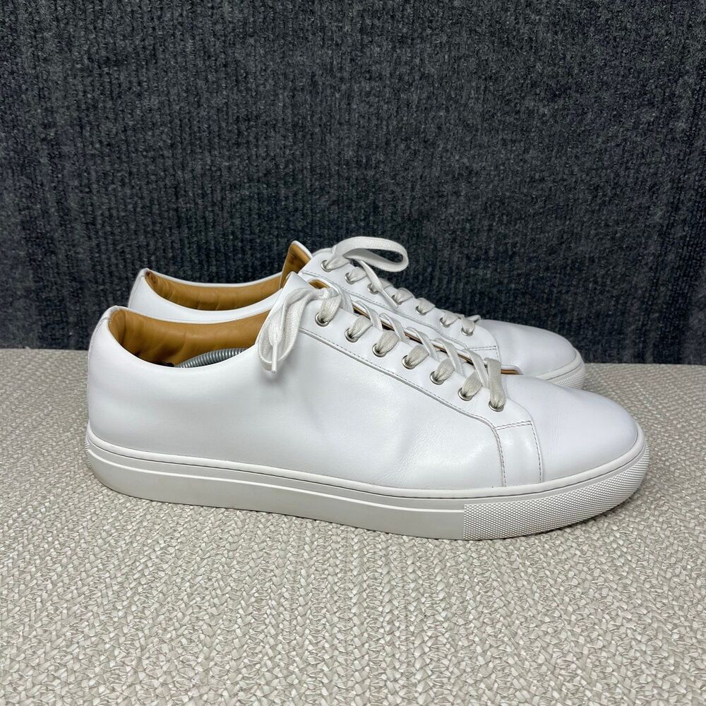 Thursday Boot Company Premier Low Top Leather Sneakers White Mens 15 US